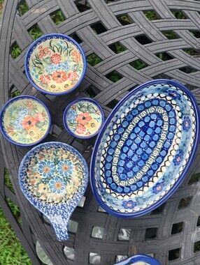 Unikat Polish Pottery Set